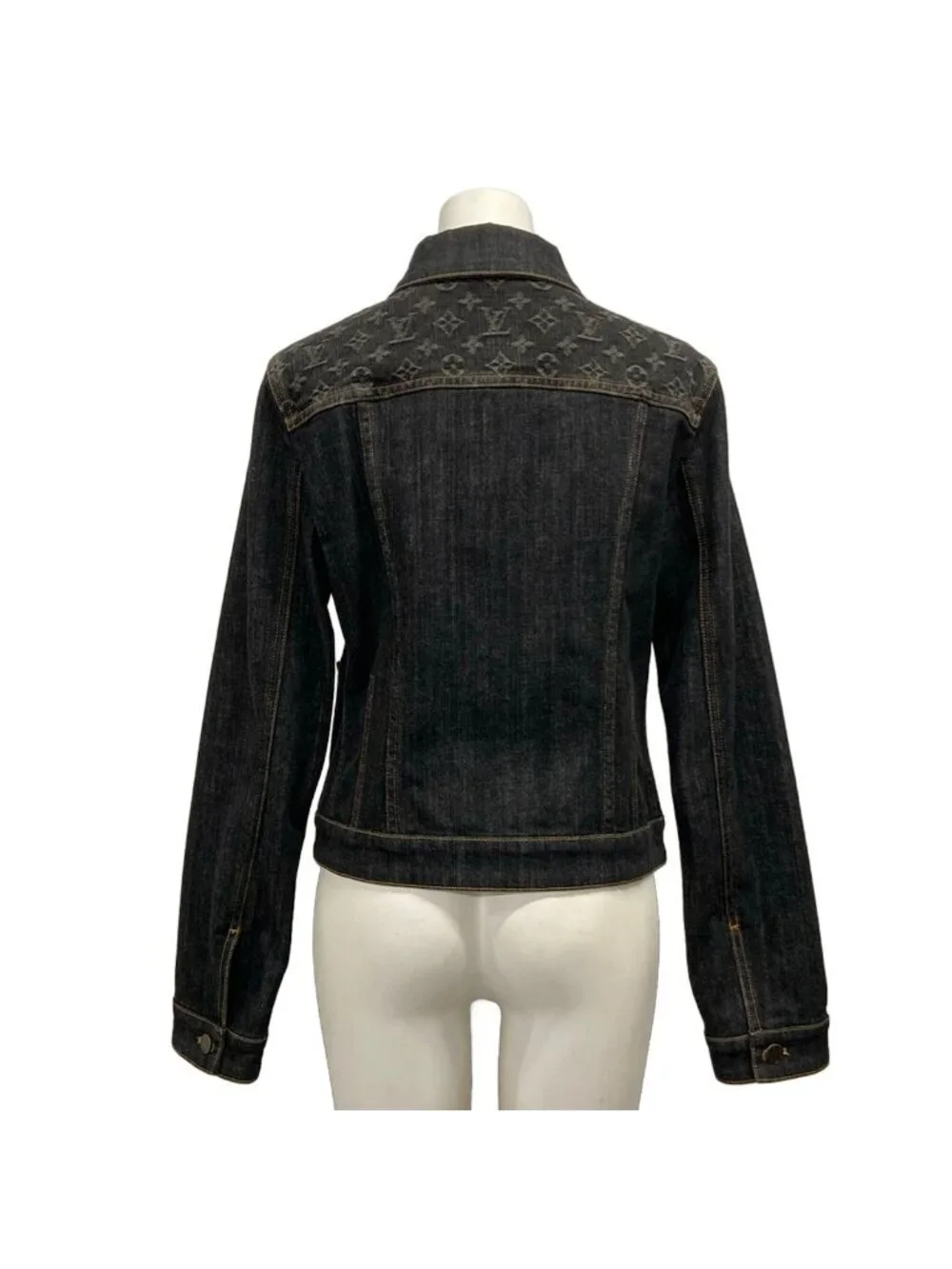 Louis Vuitton Jean M Navy Long Sleeve Monogram
